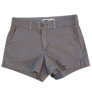 Old Navy Women’s Relaxed Everyday Mid-Rise 3.5” Inseam Shorts In Gray Size: 2